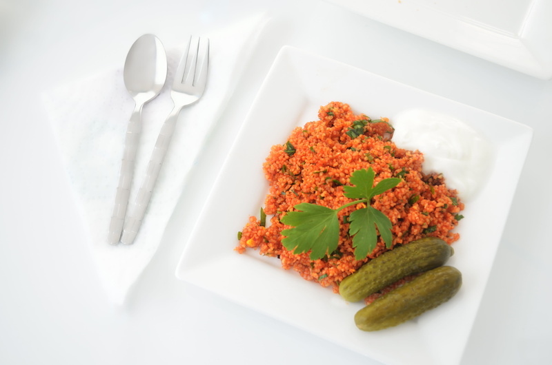 plate, healthy eating, quinoa, freshness, food, 4K, couscous salad, vegetable couscous, herb, nature, kitchen utensil, chicken couscous, wellbeing, turkish