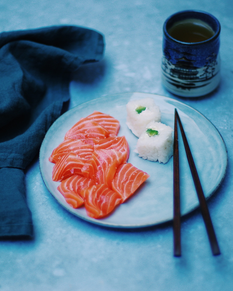freshness, table, close-up, chinese food, sashimi, crockery, selective focus, asian food, seafood, rice, healthy eating, sushi, food and drink, japanese food