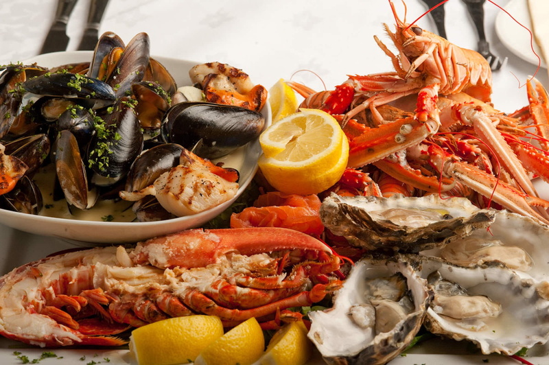 food, food and drink, healthy eating, seafood, lemon, crustacean, still life, no people, crab, Fish, lobster, freshness, indoors, meat, wellbeing, shrimp - seafood