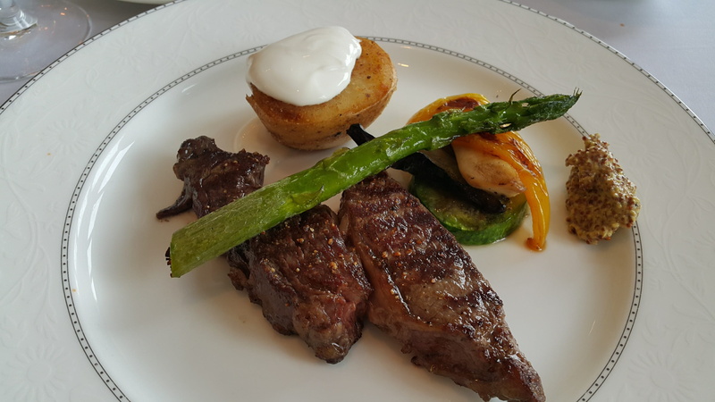 roasted, high angle view, Asparagus, food And Drink, beef, lunch, temptation, 2K, indoors, Potato, gourmet, meal, close-up, grilled, cooked, dinner, no People