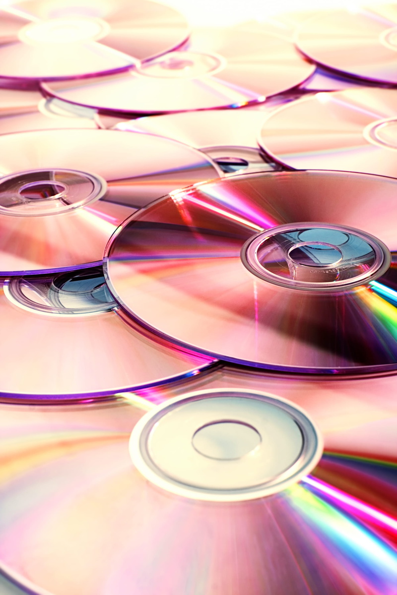 multi colored, 2K, creativity, data, high angle view, full frame, compact disc, blank, blue, close-up, design, disk, illuminated, no people, pink color