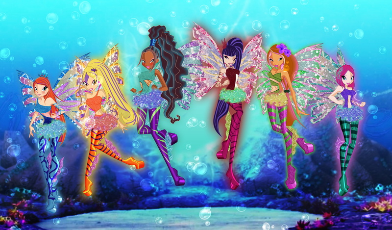winx, fairy, 4K, club
