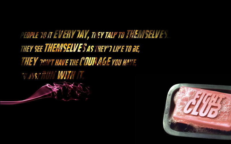 Club, Tyler, fight, soap, Durden, 1080P, quotes