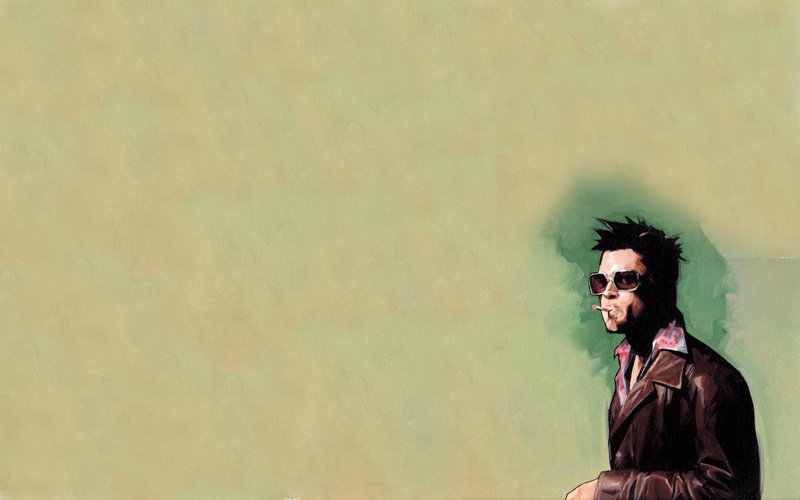 720P, Fight Club, Tyler Durden, Brad Pitt