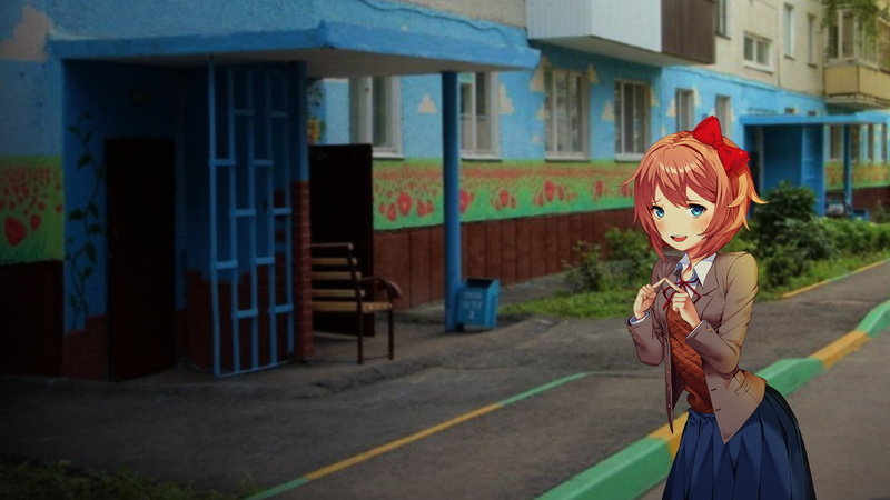 ddlc, docks docks literary club, 1080P, doki doki literature club, sayori