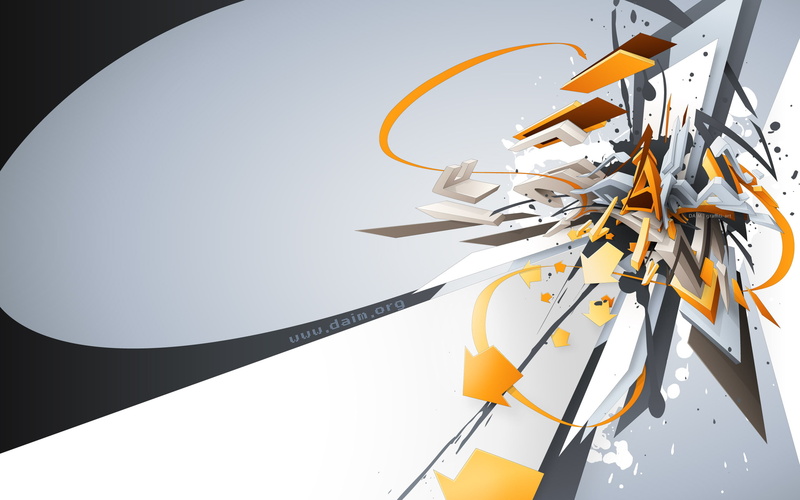 abstract, 2K, 3D Abstract, graffiti, Daim