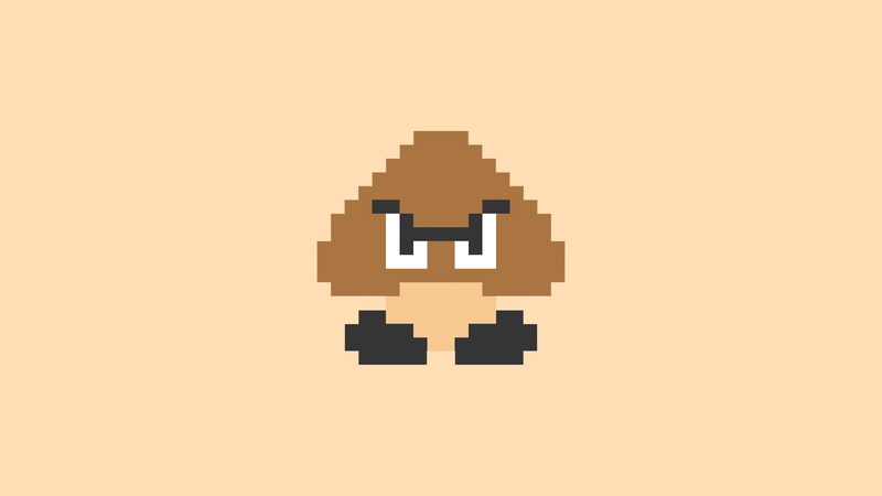 Super Mario Bros., 1080P, Mario, Goomba