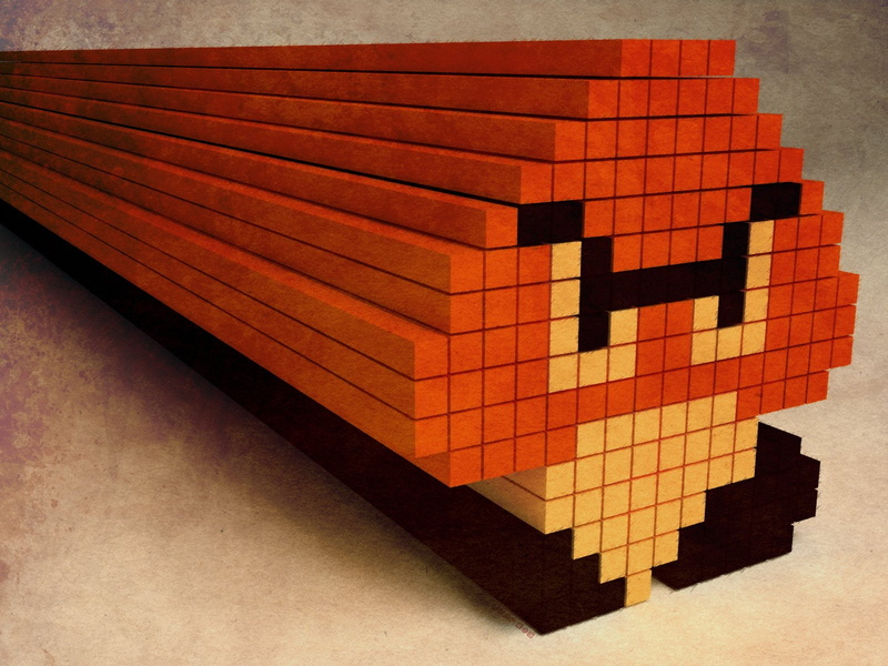 720P, Mario, Super Mario Bros., Goomba