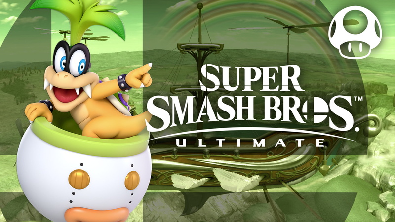 1080P, Super Mario, Super Smash Bros. Ultimate, Iggy Koopa, Video Game