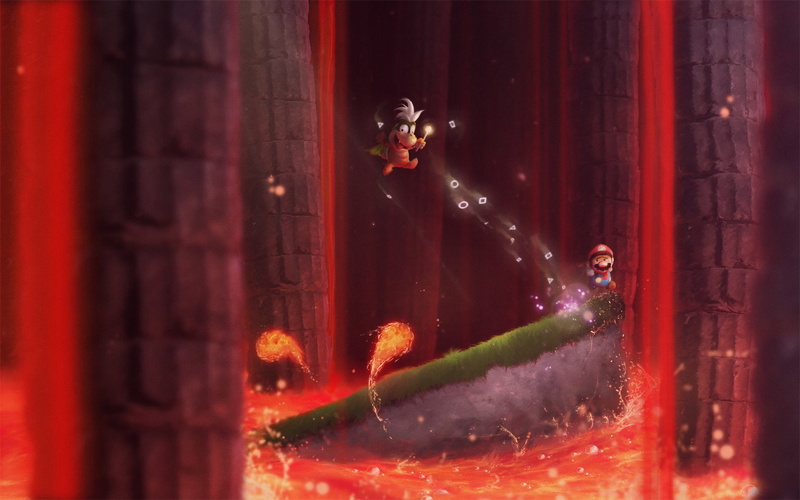 Larry Koopa, Mario, 1080P, Super Mario World
