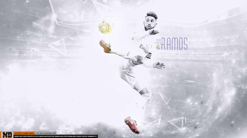 Soccer, Sergio Ramos, Real Madrid C.F., Spanish, 1080P