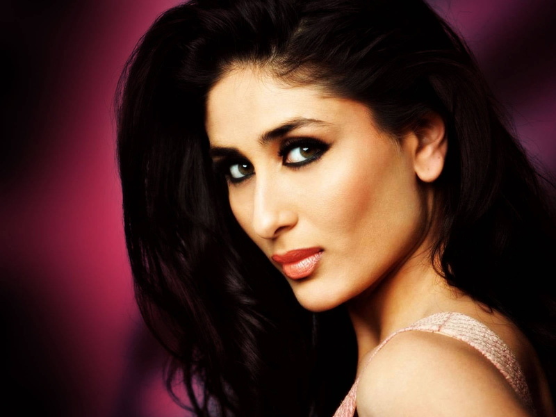 Bollywood Celebrities, purple, kareena kapoor, portrait, long hair, Female Celebrities, human body part, glamour, beautiful woman, kapoor, adult, kareena