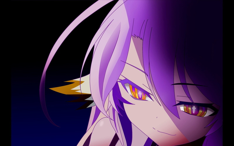 Jibril, anime girls, 1080P, No Game No Life, purple hair