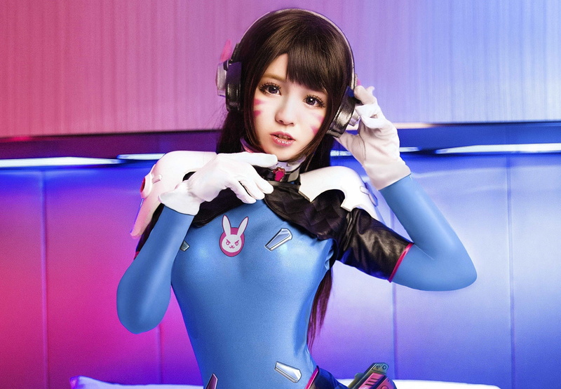 cosplay, D.Va (Overwatch), 1080P, Asian, women, Overwatch, model