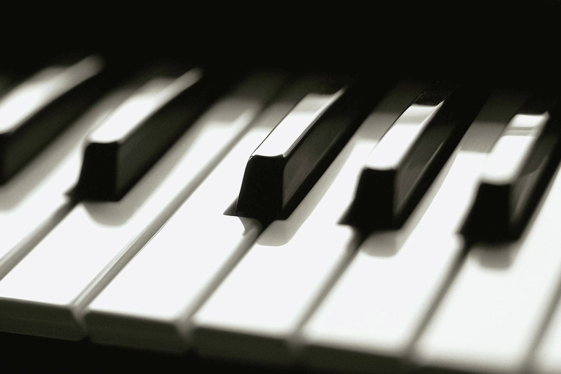 1080P, piano Key, studio, no people, black, piano, arts culture and entertainment, ivory, audio equipment, jazz Music, ebony, white, sound recording equipment