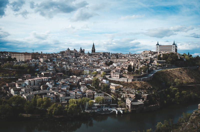 daylight, no people, day, landscape, urban, building, trees, aerial, city, building exterior, water, buildings, cathedral, cityscape, church, 4K, residential district
