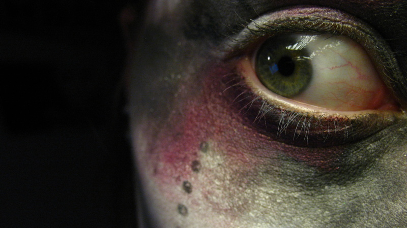 photo, person, human face, makeup, human eye, black, creepy, woman, emotion, scary, young adult, girl, eyesight, 2K, looking at camera, right, human body part