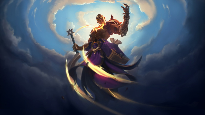 Games, 1080P, battlerite, clouds, artwork, sword, sirius, champion