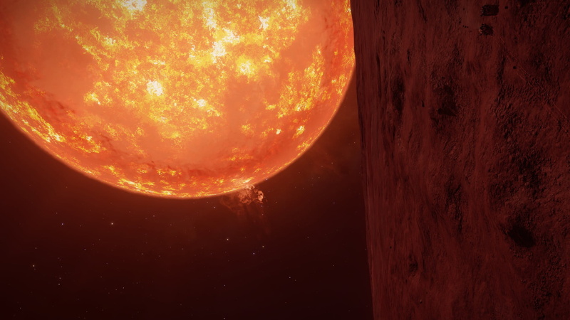 Betelgeuse, Elite: Dangerous, Sun, 1080P