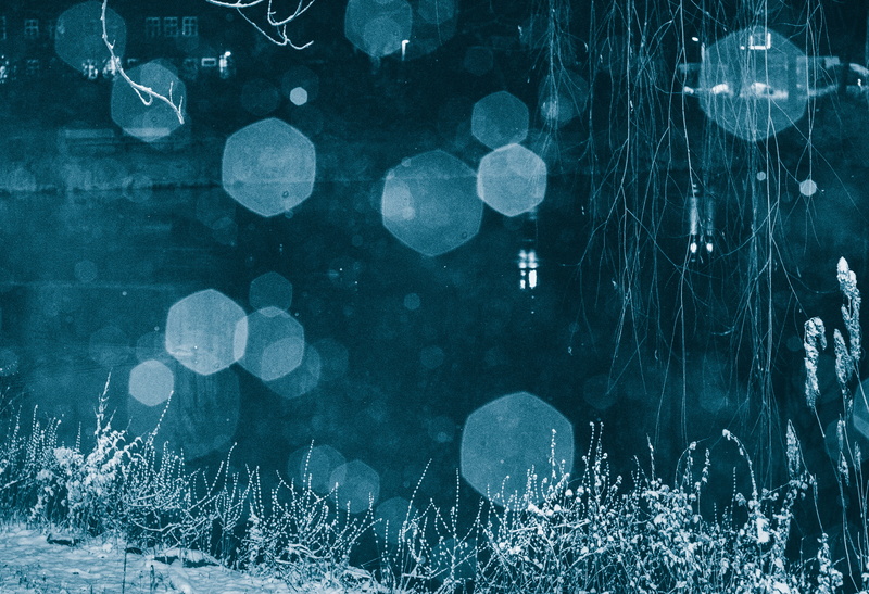 scary, feel, hexagon, beauty in nature, darkness, window, snowflakes, outdoors, backgrounds, tranquility, no people, 4K, forest, winter, close-up