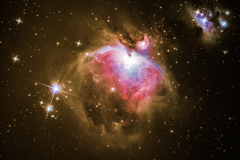 is, below, Orion nebula, The Orion Nebula, Belt Of Orion, stars, space, 4K