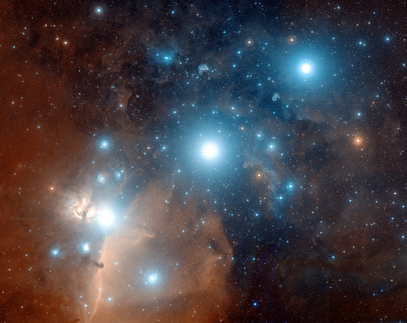 720P, Orions Belt, space, stars
