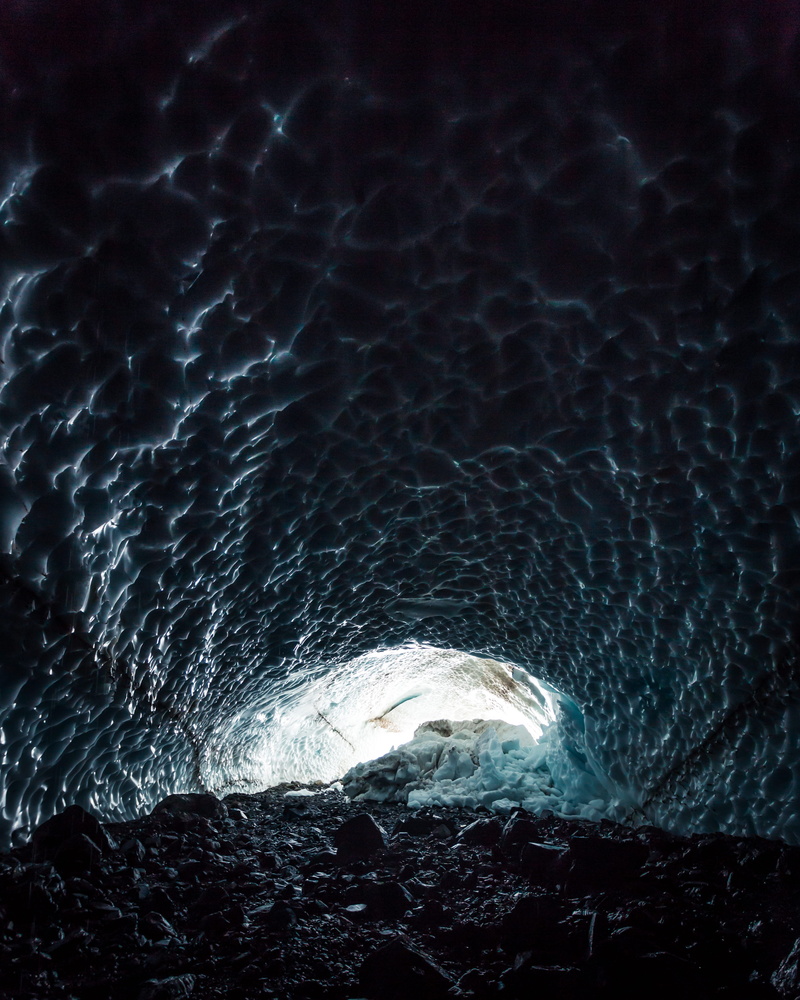 winter, motion, tunnel, rural, bunker, wilderness, cave, sphere, building, beauty in nature, nature, ocean, outdoors, cold temperature, water, countryside