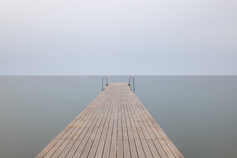 pier, 4K, dock, sea, the way forward, footbridge, straight, diminishing perspective, no People, nature, indoors, horizon over water, ocean, brown, water