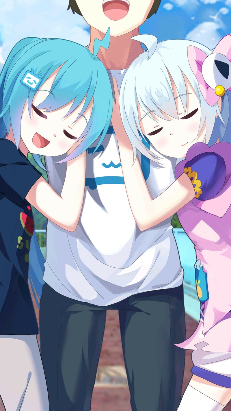 1080P, anime girls, 2233, bilibili, anime