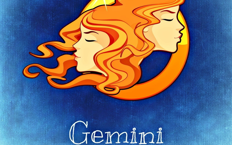 Artistic, Horoscope, 1080P, Zodiac, Gemini (Astrology)