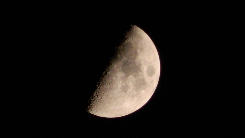 nature, astronomy, crescent, tranquil scene, dark, majestic, space, exploration, no people, space exploration, moon surface, gray, 4K, scenics - nature