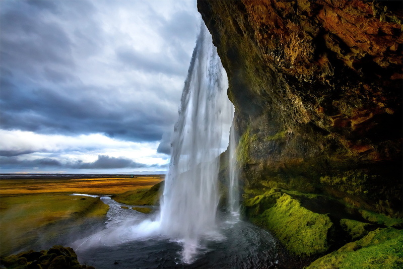 Iceland, 1080P, Seljalandsfoss, watefrall, Nature
