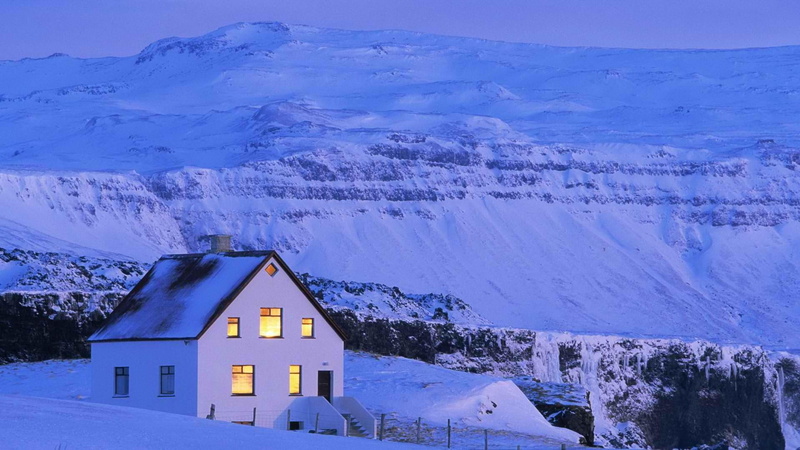 home, landscapes, 1080P, iceland, gallery, snow, mountains