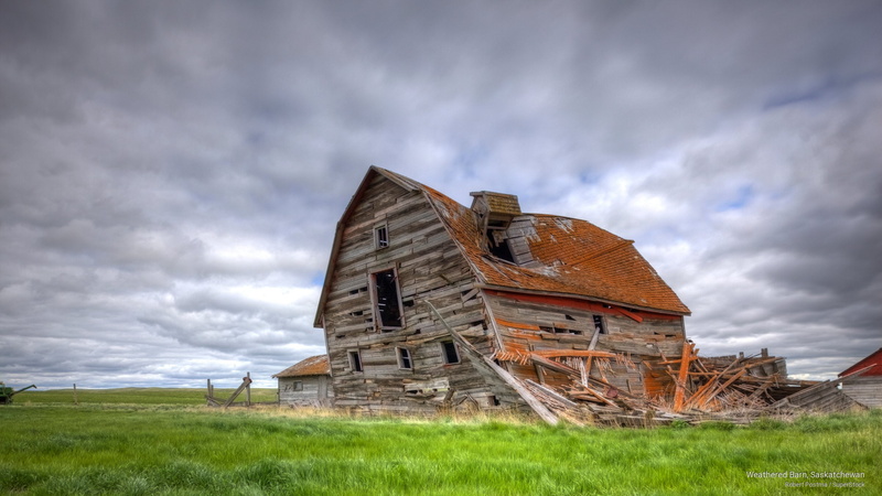 saskatchewan, weathered, 2K, barn, Architecture