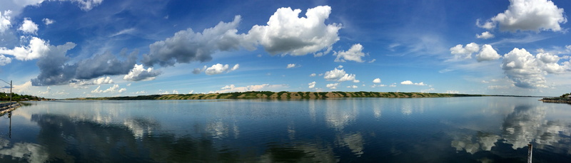 lagoon, manitou beach, canada, sky, nature, tranquil scene, beauty in nature, outdoors, no people, reflection, cloud - sky, clouds, sunlight, day, 5K
