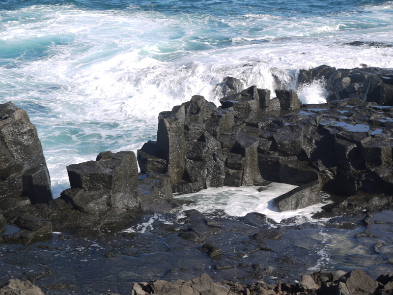 force of nature, scenics - nature, motion, breaking, north, aquatic sport, border, defense, power, blue, submerged, steadfast, spray, rocky, rock, power in nature