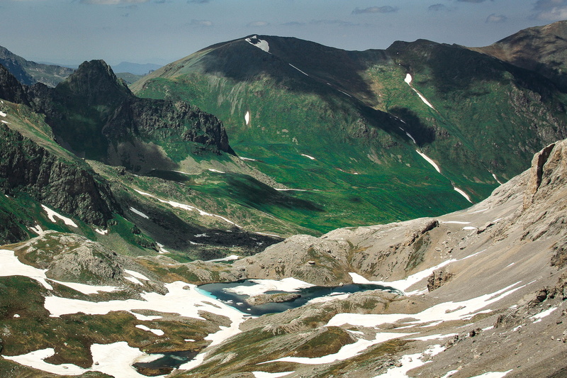 day, land, solid, lanscape, scenics - nature, alpine, tranquil scene, karachay, 2K, mountain peak, cherkessium, environment, tranquility, snow, hill, beauty in nature