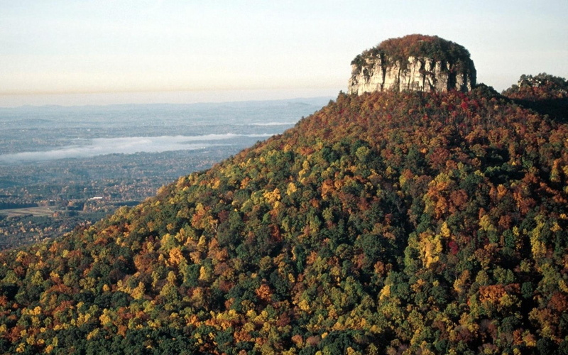 1080P, autumn, nature, 3d and abstract, mountain, lanscape, forest