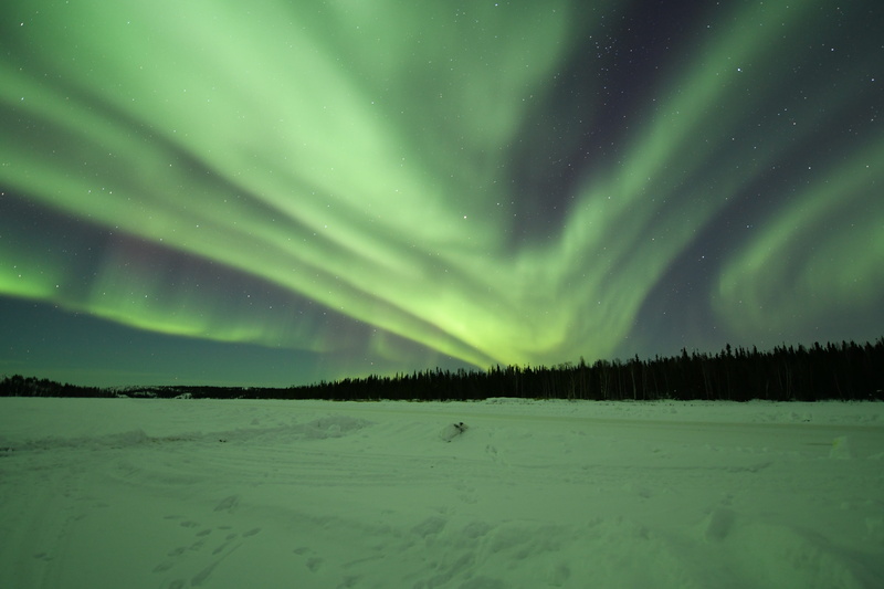 tranquility, landscape, tranquil scene, night, environment, astronomy, natural phenomenon, green color, cold temperature, scenics - nature, space, 8K