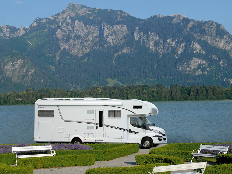 motorhome, globetrotter, camper, xxl-a, dethleffs, 2K, 2015