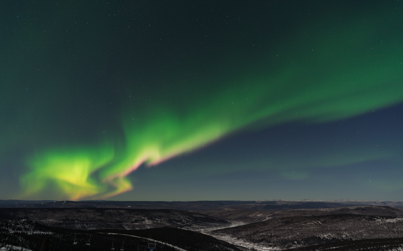 power in nature, northern light, aurora polaris, beauty in nature, environment, scenics - nature, winter, star - space, sky, green color, landscape, green