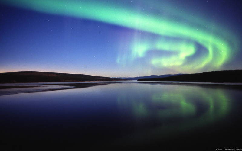 dramatic sky, astronomy, lake, night, space, beauty in nature, scenics - nature, waterfront, reflection, no people, idyllic, 1080P, aurora polaris, nature