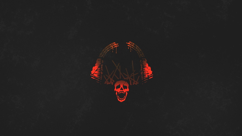 Video Game, Blood Warden (Dead by Daylight), Skull, Dead By Daylight, 1080P, Minimalist