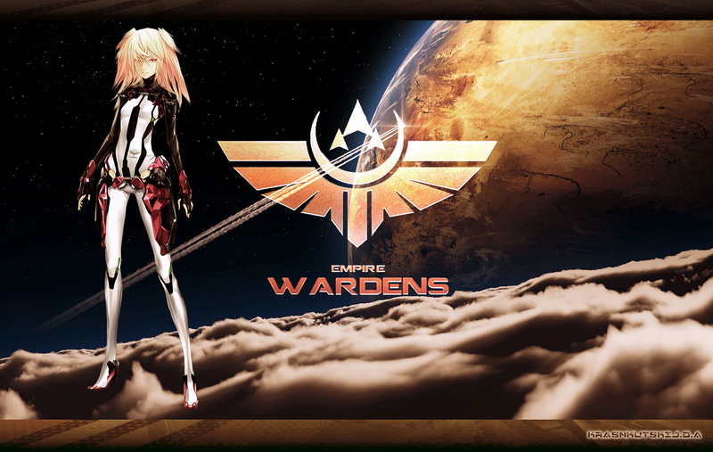 wardens, girls, anime, empire, 1080P