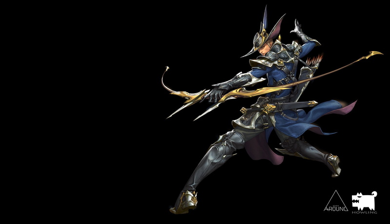 arrows, 1080P, quiver, art, Archer, fantasy, C9_Hunter, hanwool Lee