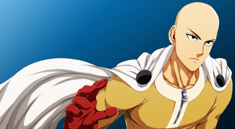 fun, saitama, multi colored, punch, no people, nature, cartoon, Artistic, clear sky, creativity, copy space, male likeness, 1080P, hero, onepunchman, outdoors