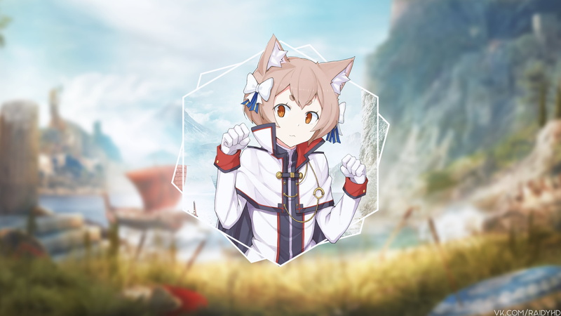 4K, picture-in-picture, anime boys, Argail Felix, anime, Re Zero