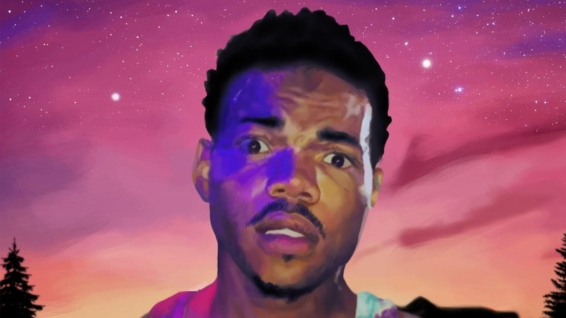 illustration, s, face, animated, chance, chancelor bennett, 1920x1080, man, chance the rapper, music, rapper, 1080P