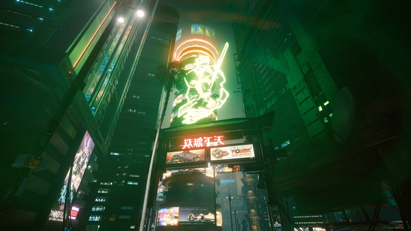 cyber, night, futuristic, city, Cyberpunk 2077, 1080P