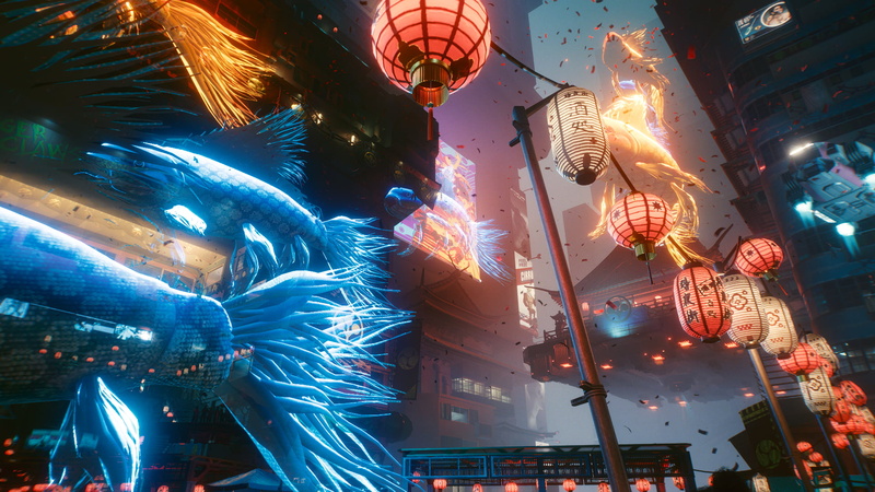cyber city, 1080P, Cyberpunk 2077